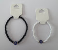 His & hers beaded bracelets