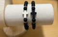 Beaded bracelet with cross