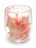 Pink Botanical candle