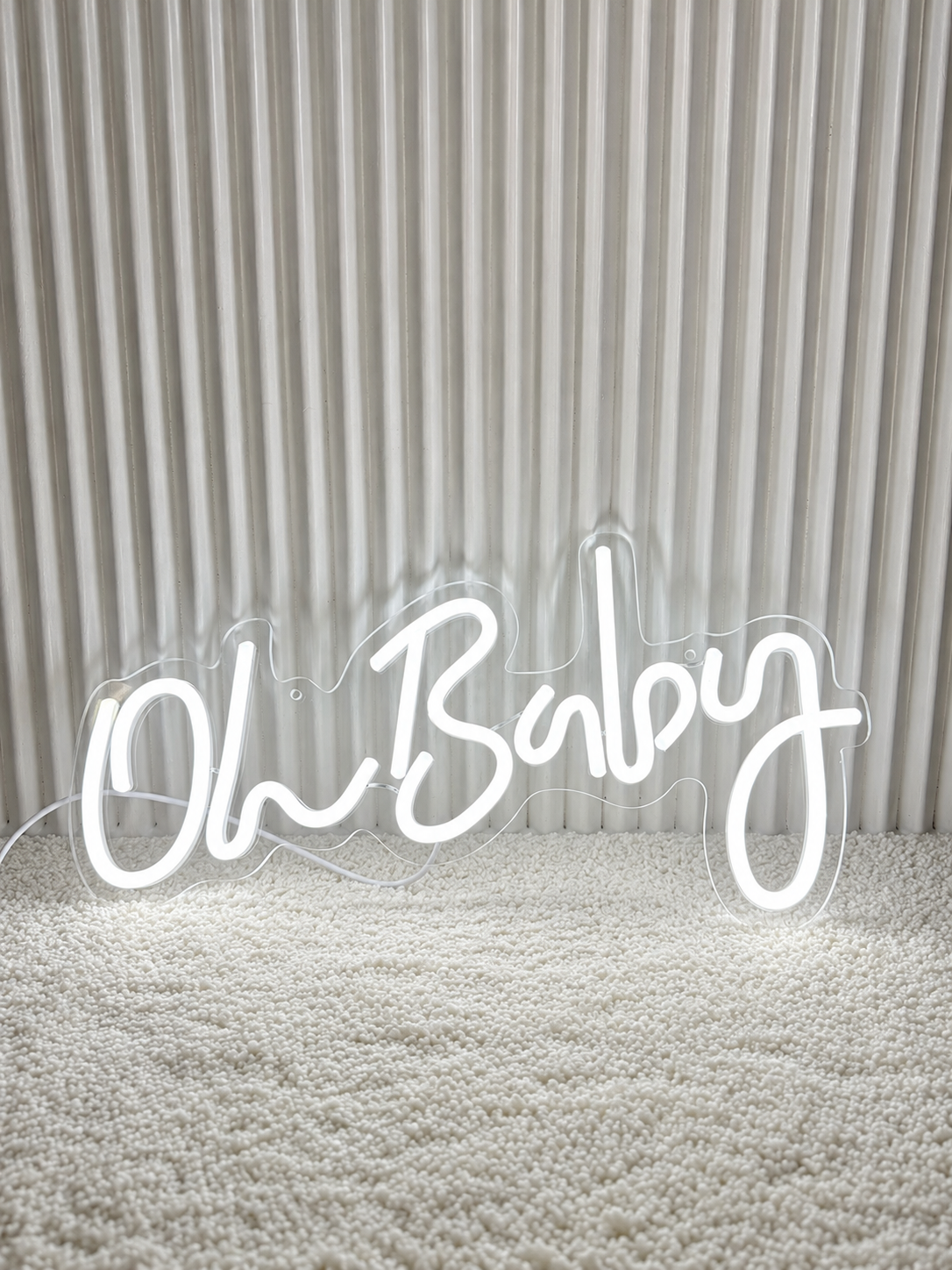 Oh Baby - Neon sign